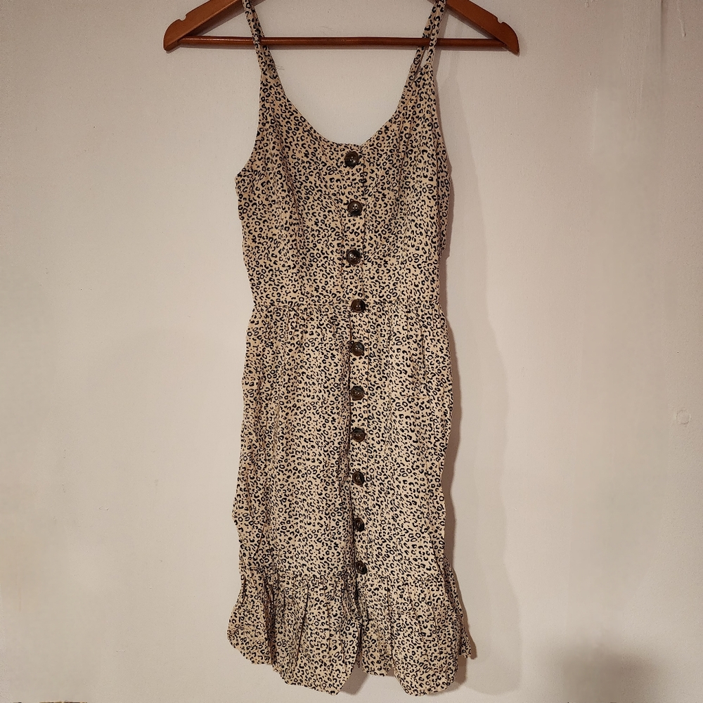 XS Japna Animal Print Dress
